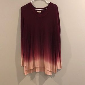 Ombré sweater